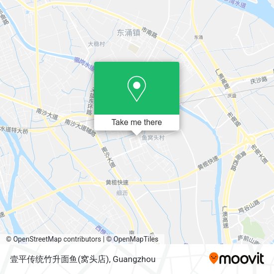 壹平传统竹升面鱼(窝头店) map