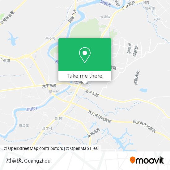 甜美缘 map