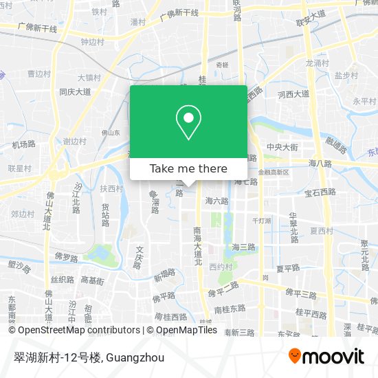 翠湖新村-12号楼 map