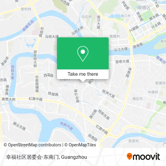 幸福社区居委会-东南门 map