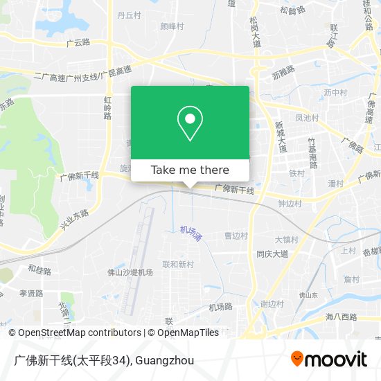 广佛新干线(太平段34) map