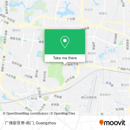 广佛新世界-南门 map