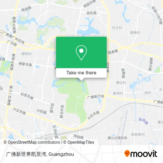 广佛新世界凯景湾 map