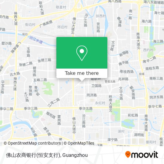 佛山农商银行(恒安支行) map