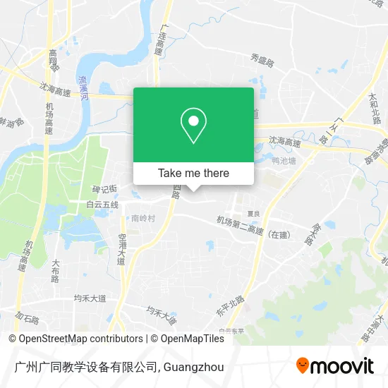 广州广同教学设备有限公司 map