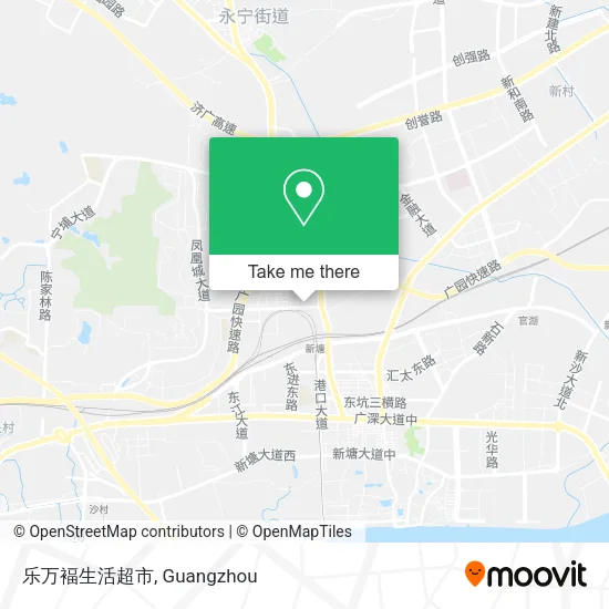 乐万褔生活超市 map