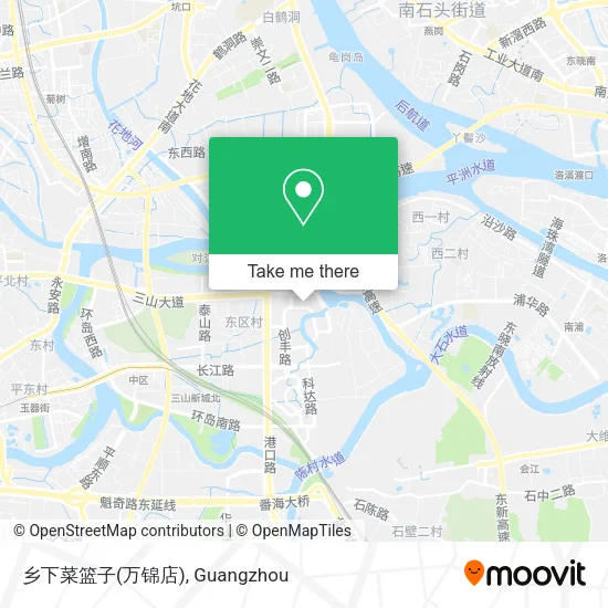 乡下菜篮子(万锦店) map