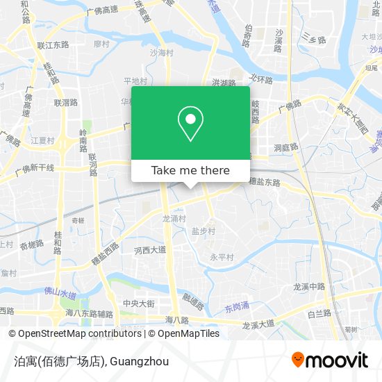 泊寓(佰德广场店) map