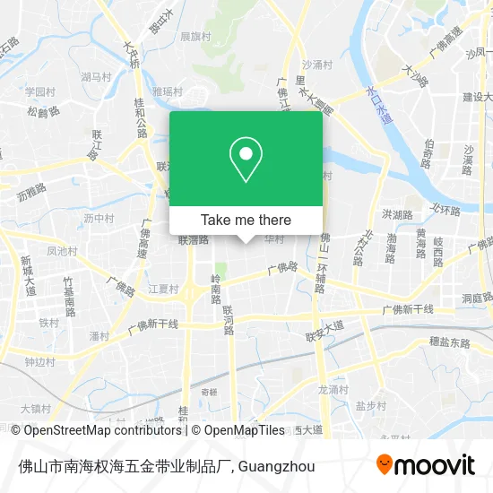 佛山市南海权海五金带业制品厂 map