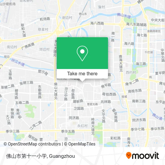 佛山市第十一小学 map