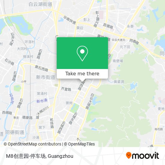 M8创意园-停车场 map