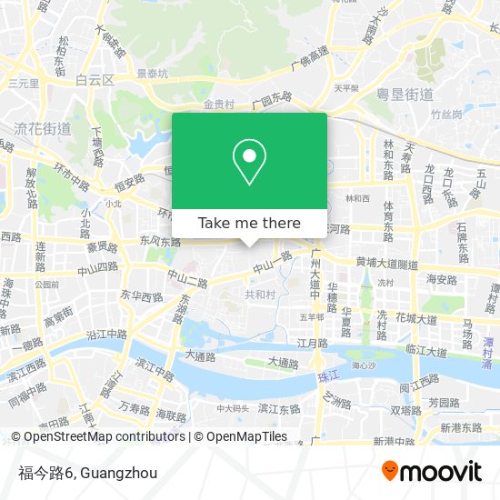 福今路6 map