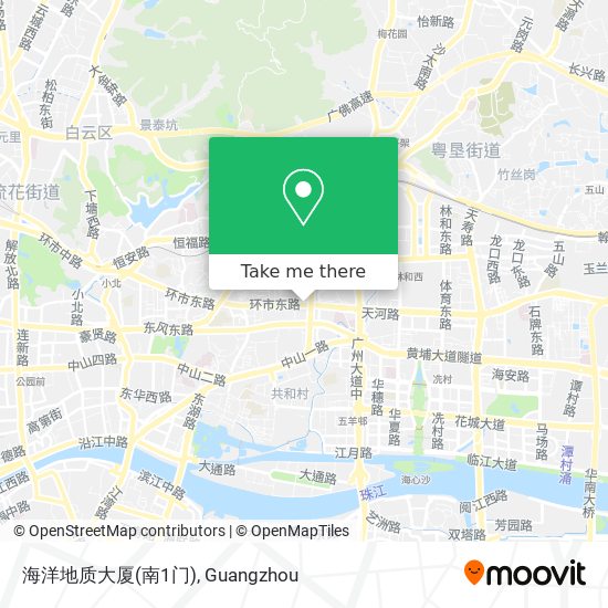 海洋地质大厦(南1门) map