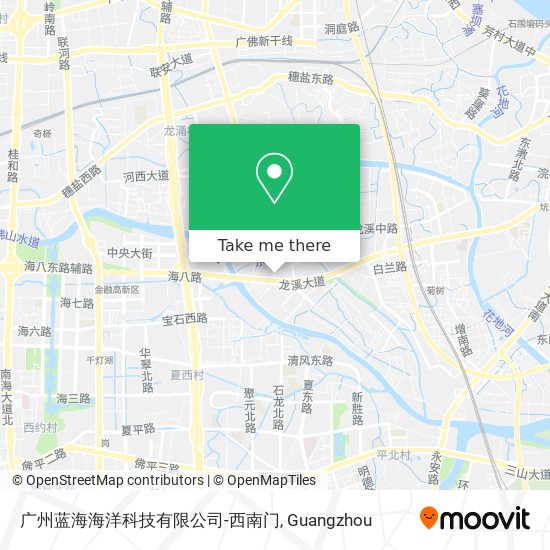 广州蓝海海洋科技有限公司-西南门 map