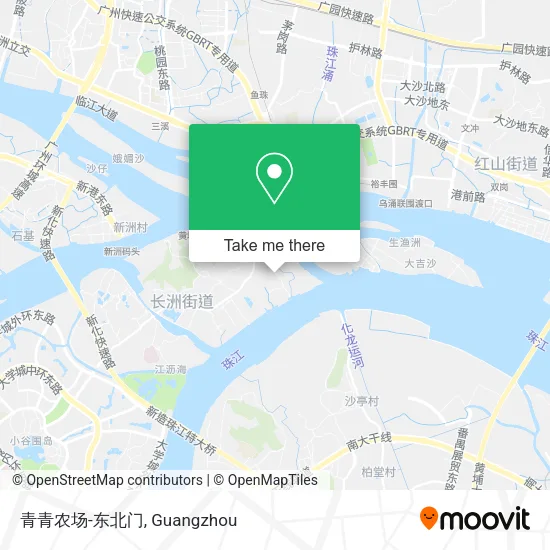 青青农场-东北门 map