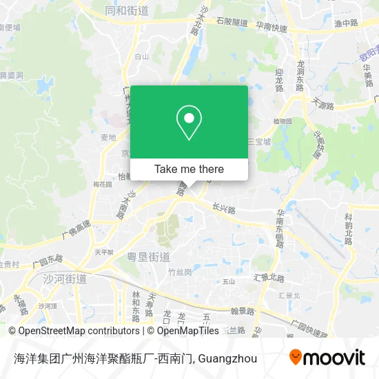 海洋集团广州海洋聚酯瓶厂-西南门 map