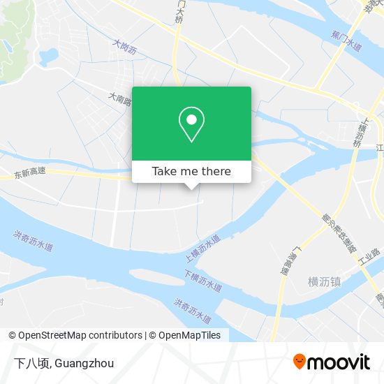 下八顷 map
