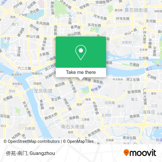 侨苑-南门 map