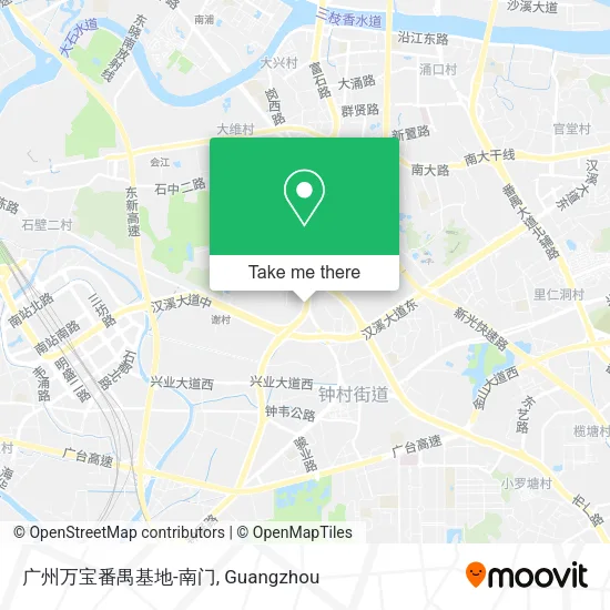 广州万宝番禺基地-南门 map