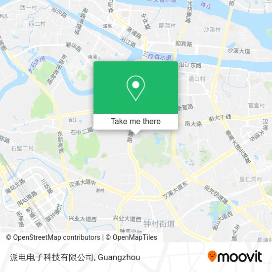 派电电子科技有限公司 map