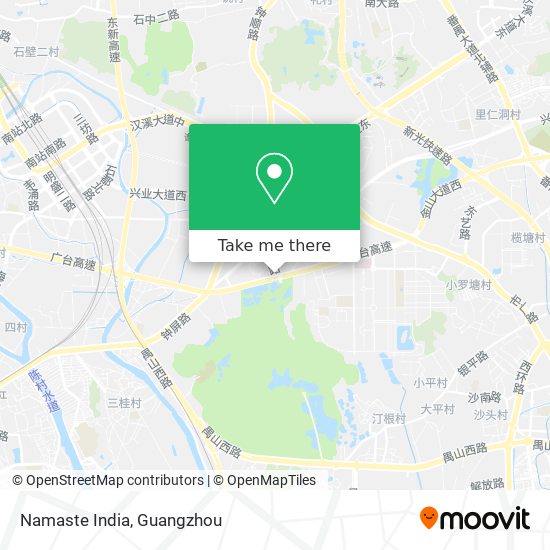 Namaste India map
