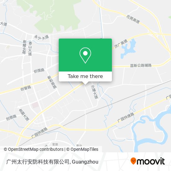 广州太行安防科技有限公司 map