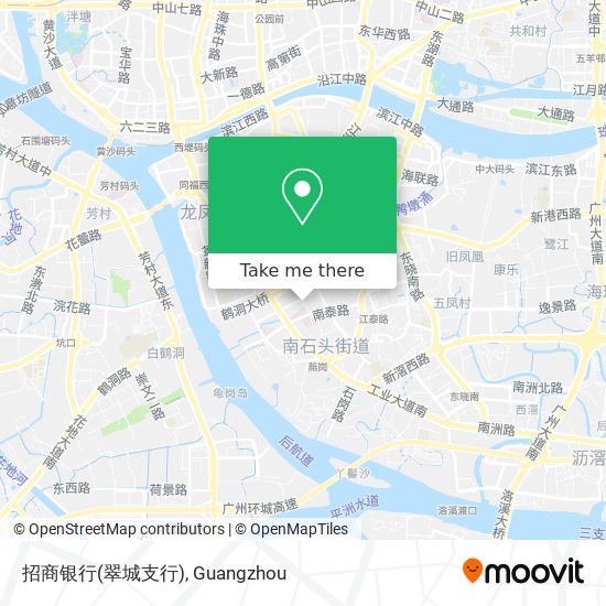 招商银行(翠城支行) map