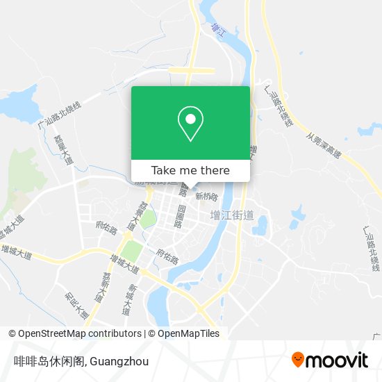 啡啡岛休闲阁 map