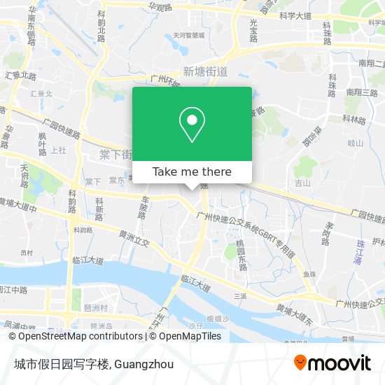 城市假日园写字楼 map