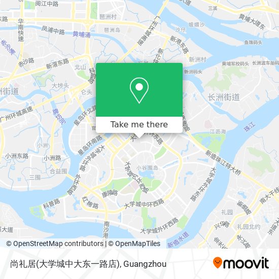 尚礼居(大学城中大东一路店) map