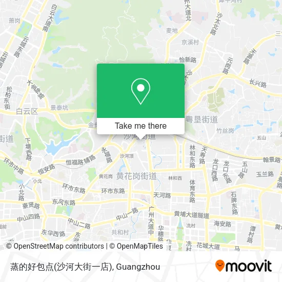 蒸的好包点(沙河大街一店) map