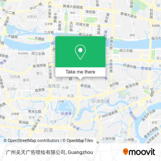 广州吴天广告喷绘有限公司 map