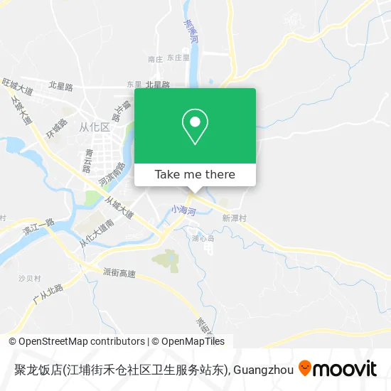 聚龙饭店(江埔街禾仓社区卫生服务站东) map