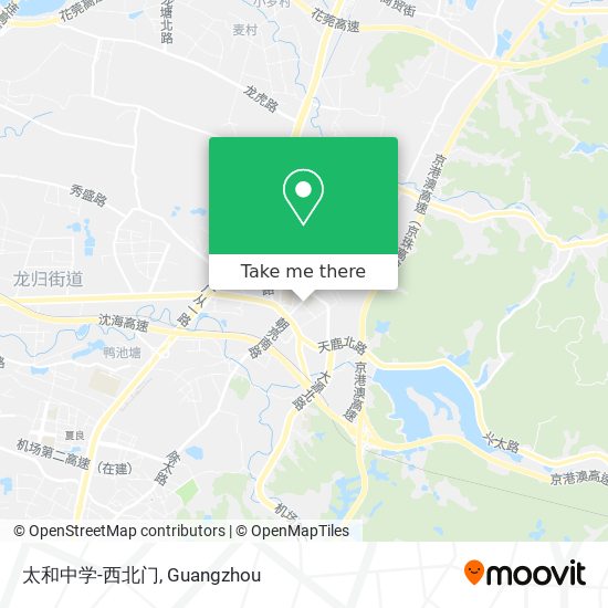 太和中学-西北门 map
