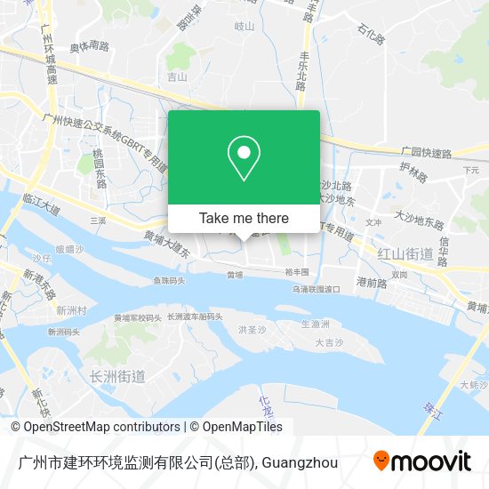 广州市建环环境监测有限公司(总部) map