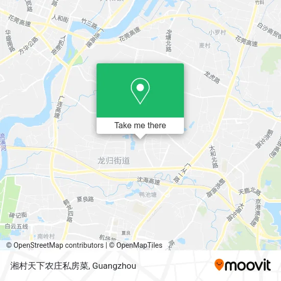 湘村天下农庄私房菜 map