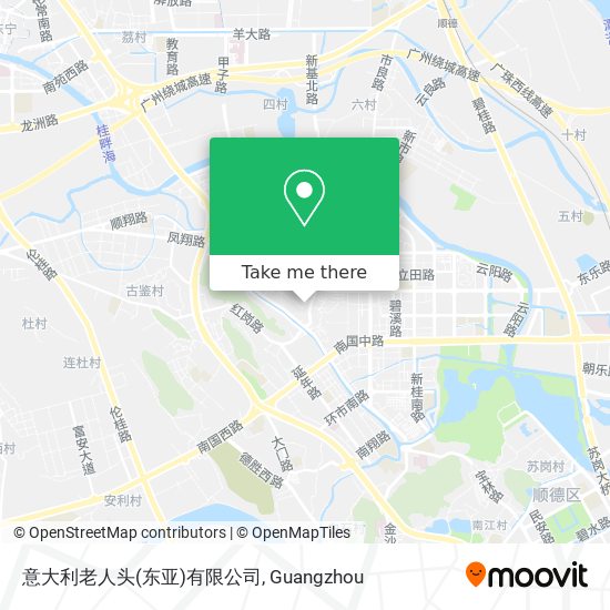 意大利老人头(东亚)有限公司 map