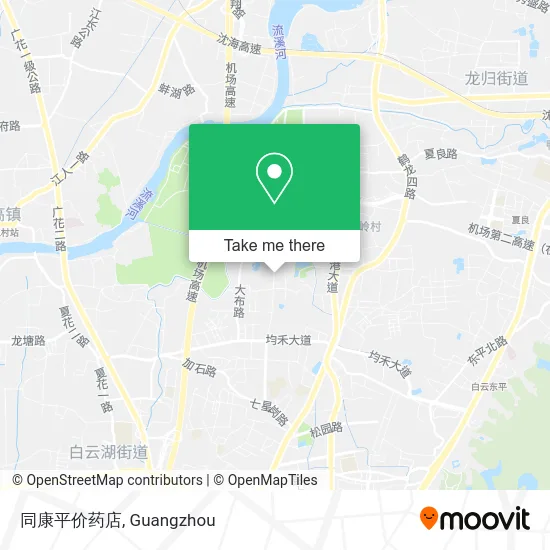 同康平价药店 map