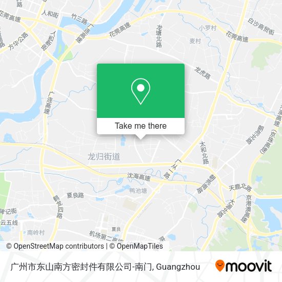 广州市东山南方密封件有限公司-南门 map