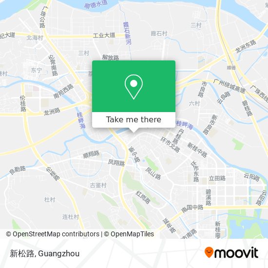 新松路 map