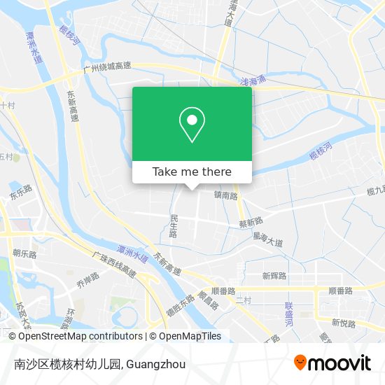 南沙区榄核村幼儿园 map