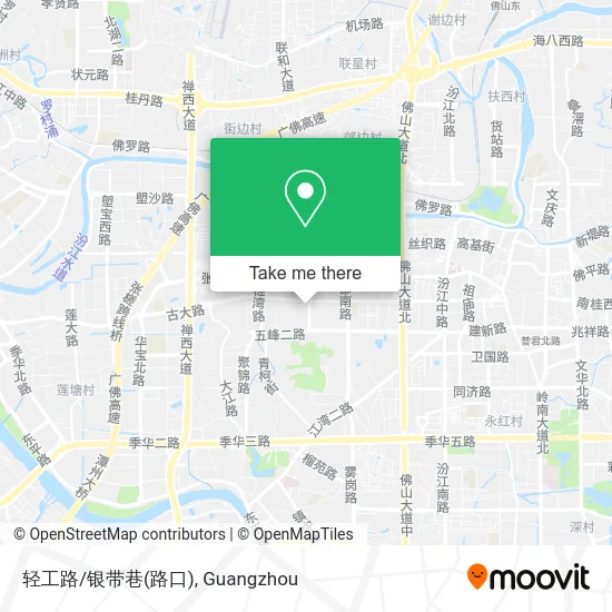 轻工路/银带巷(路口) map