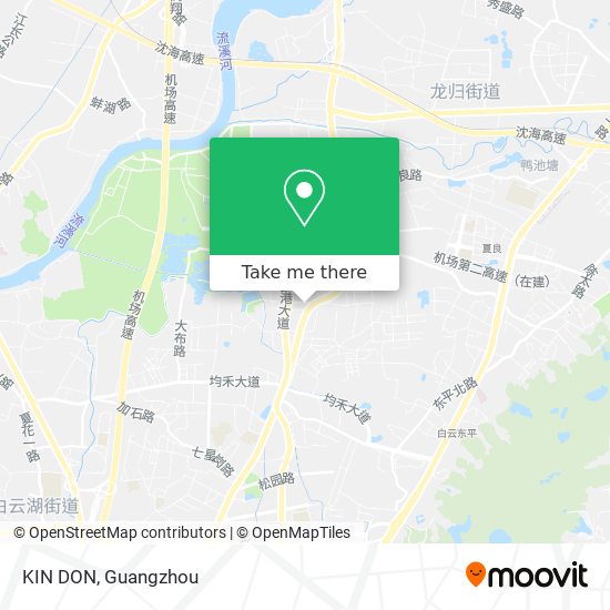 KIN DON map