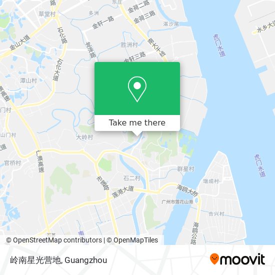 岭南星光营地 map