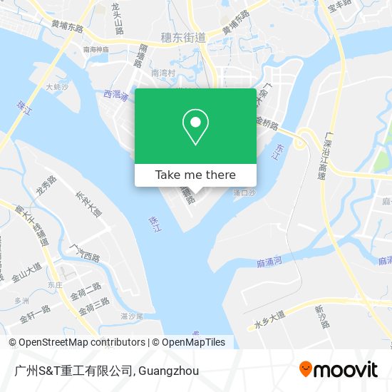 广州S&T重工有限公司 map