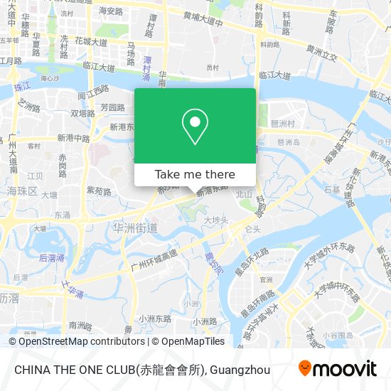 CHINA THE ONE CLUB(赤龍會會所) map