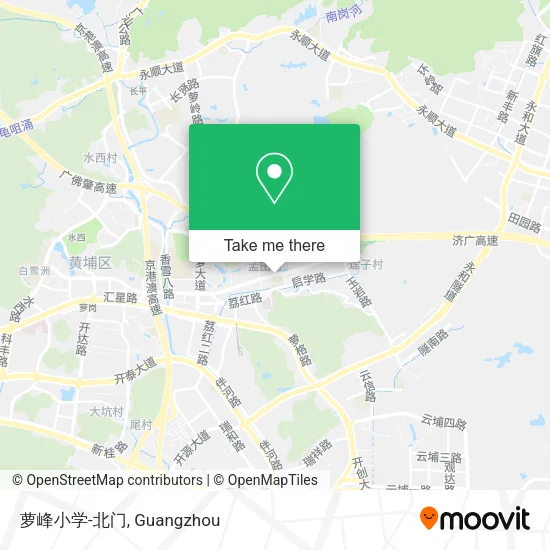 萝峰小学-北门 map