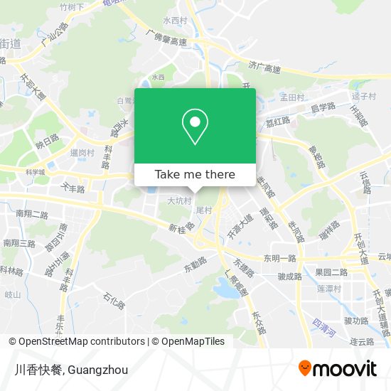 川香快餐 map