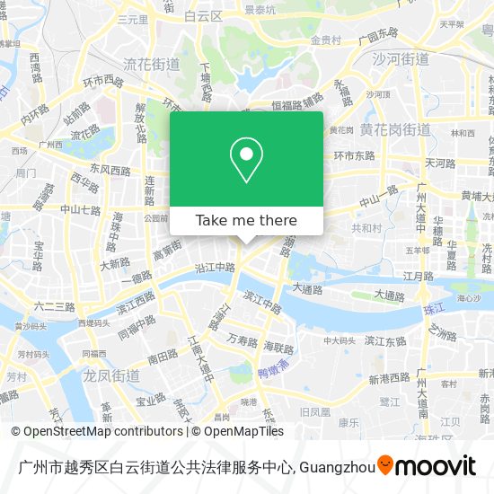 广州市越秀区白云街道公共法律服务中心 map