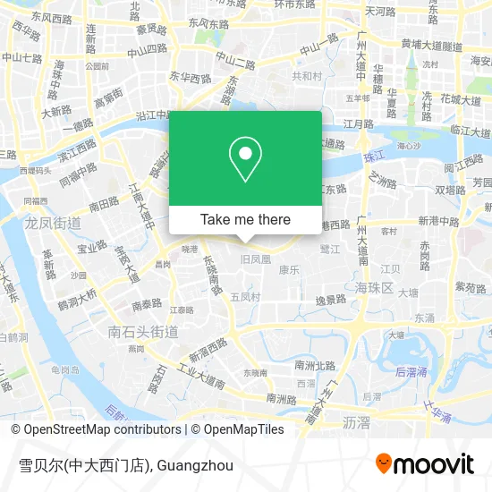 雪贝尔(中大西门店) map